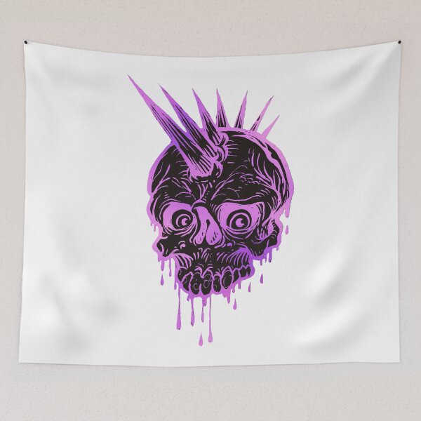 Item preview, Unusual Pink Punk Skull, Punk Skeleton designed and sold by Dven-Clothes.
