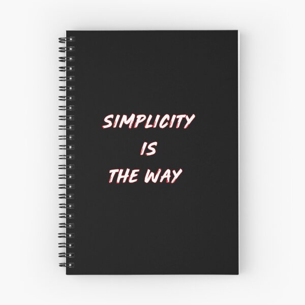 Item preview, SIMPLICITY IS THE WAY designed and sold by ABW37.