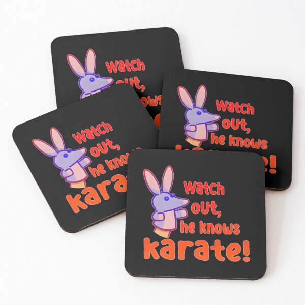 Item preview, Watch out,he knows karate Classic  designed and sold by avasravyao.