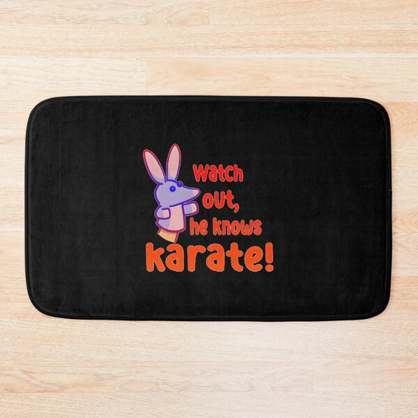 Item preview, Watch out,he knows karate Classic  designed and sold by avasravyao.