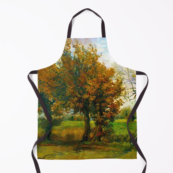 Item preview, Autumn Landscape with Four Trees - Vincent van Gogh designed and sold by SimpleJoyStyle.