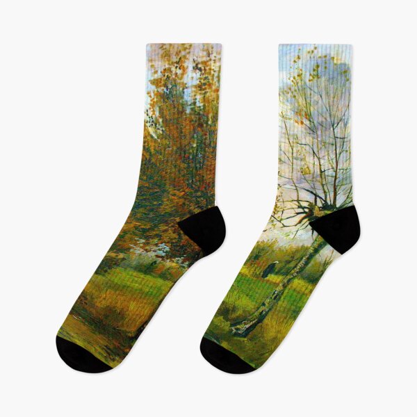 Item preview, Autumn Landscape with Four Trees - Vincent van Gogh designed and sold by SimpleJoyStyle.