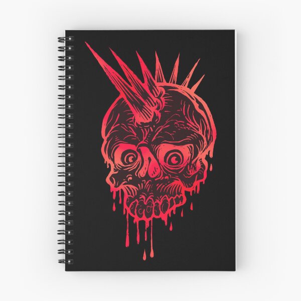 Item preview, Unusual Red Punk Skull, Punk Skeleton designed and sold by Dven-Clothes.