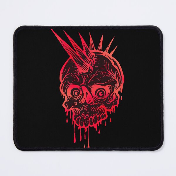 Item preview, Unusual Red Punk Skull, Punk Skeleton designed and sold by Dven-Clothes.
