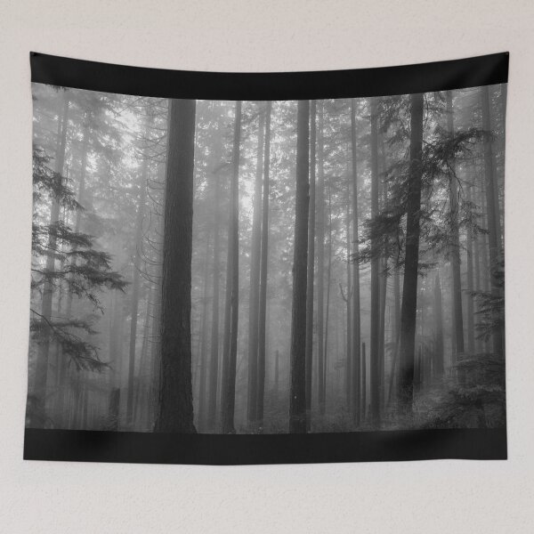 Item preview, Spooky Mountainside Forest designed and sold by pmcmanndesign.