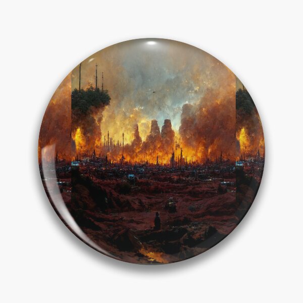 Item preview, Planet Warz - Burning Pit - Road to Devastation "Planet Corrupiss" designed and sold by Brazz Official.