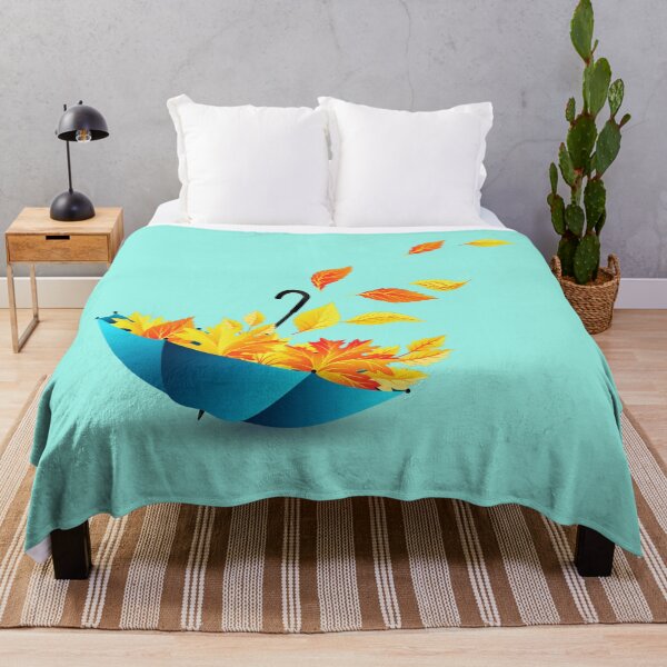 Item preview, Leaves in an umbrella designed and sold by zeljana0504.