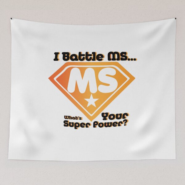 Item preview, Super Power Multiple Sclerosis Awarness  designed and sold by Seas Wanda.