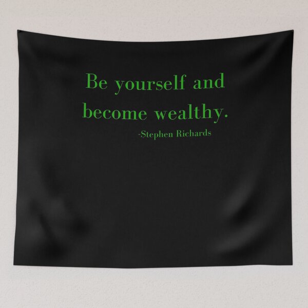 Item preview, Be yourself and become wealthy - Stephen Richards designed and sold by Rechtop.
