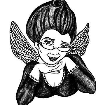 "The terrible fairy godmother" Art Print by LysaKarell | Redbubble