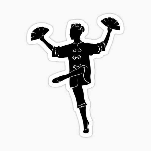 The Nutcracker Chinese Silhouette Sticker