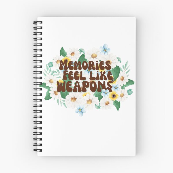 Item preview, Memories Feel Like Weapons Lyric Quote from Midnights 3 am version designed and sold by PaperViewStore.