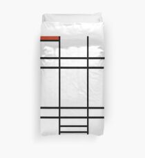 Composition in White, Red, and Yellow by Piet Mondrian Duvet Cover