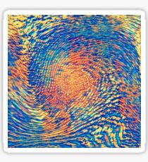 Abstract Wave Sticker