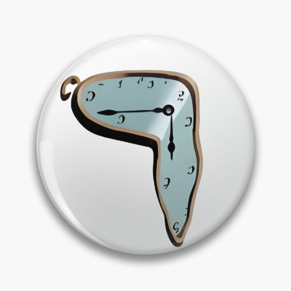Artikelvorschau, Schmelzende Uhr entworfen und verkauft von StickerBird.