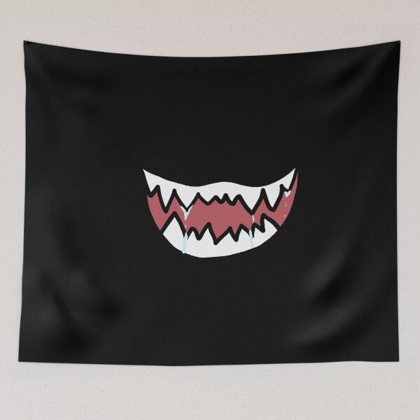 Item preview, Anime sharky mouth designed and sold by Nyamelon.