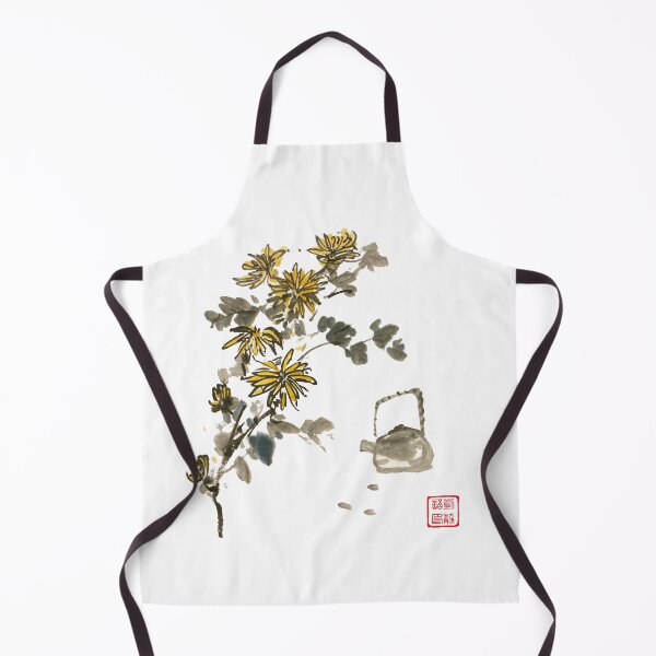 Item preview, chrysanthemum and teapot designed and sold by joannahliu.