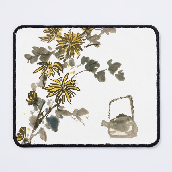 Item preview, chrysanthemum and teapot designed and sold by joannahliu.