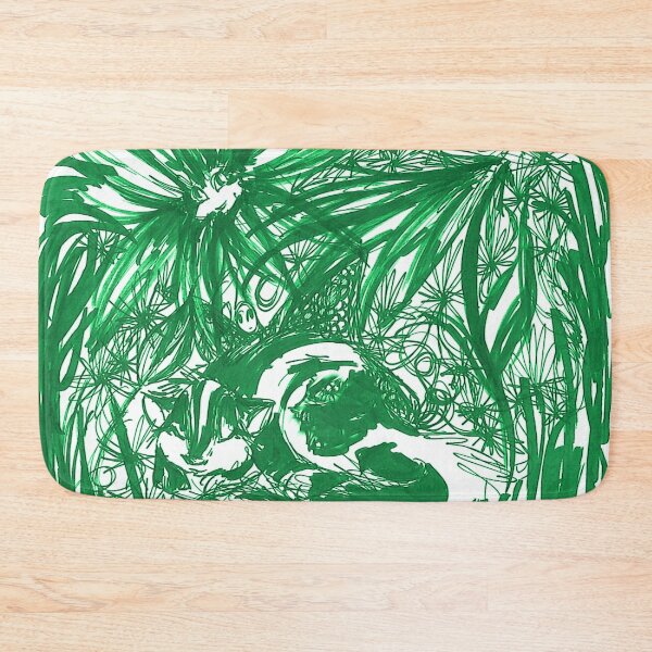 Item preview, Listen to the Flowers in Green designed and sold by Korroby.