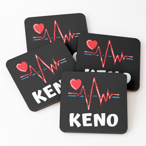 Item preview, Keno Casino Gambler EKG Lifeline  1 designed and sold by locikaelisurm.