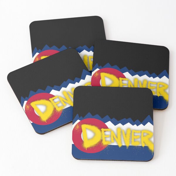Item preview, Denver Handwritten Colorado Flag  designed and sold by that5280lady.
