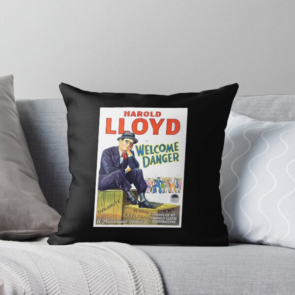 Artikelvorschau, Welcome Danger mit Harold Lloyd in der Hauptrolle. Klassisches Filmplakat. Klassisch entworfen und verkauft von avasravyao.