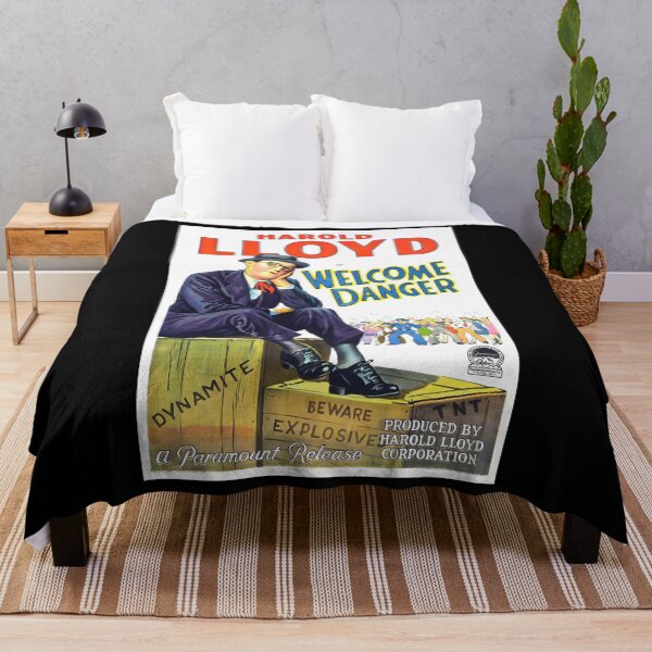 Item preview, Welcome Danger starring Harold Lloyd. Classic movie film poster. Classic designed and sold by avasravyao.