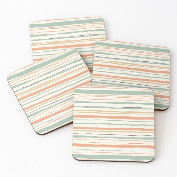 Item preview, Multicolor Retro Horizontal Lines Seamless Pattern designed and sold by wildberriesph.