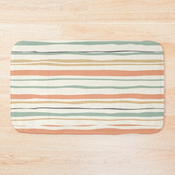 Item preview, Multicolor Retro Horizontal Lines Seamless Pattern designed and sold by wildberriesph.