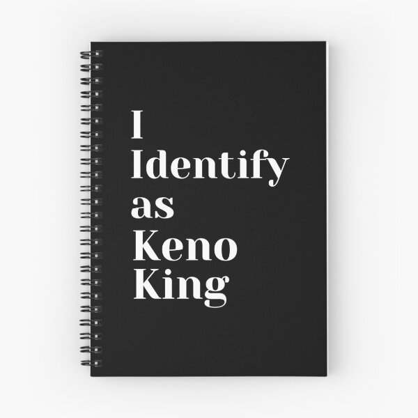Item preview, Keno Casino Gambler I Identify As Keno King  designed and sold by locikaelisurm.