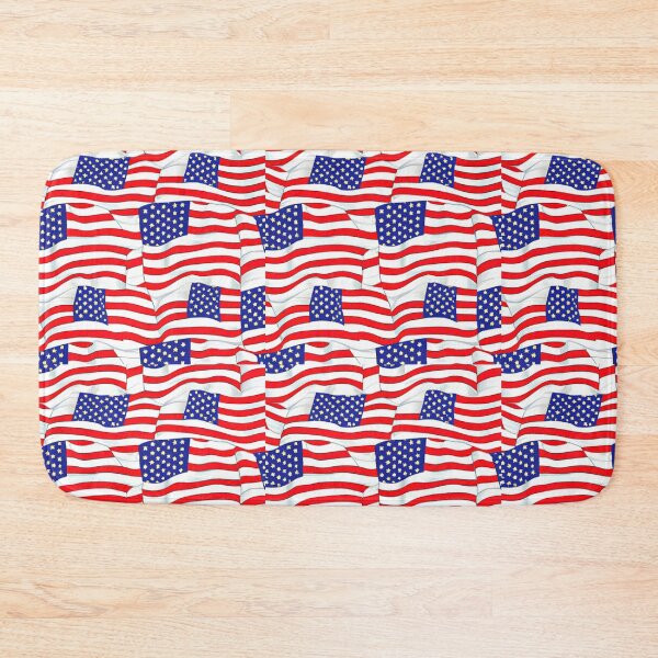 Item preview, American Flags Pattern designed and sold by Zestpond.