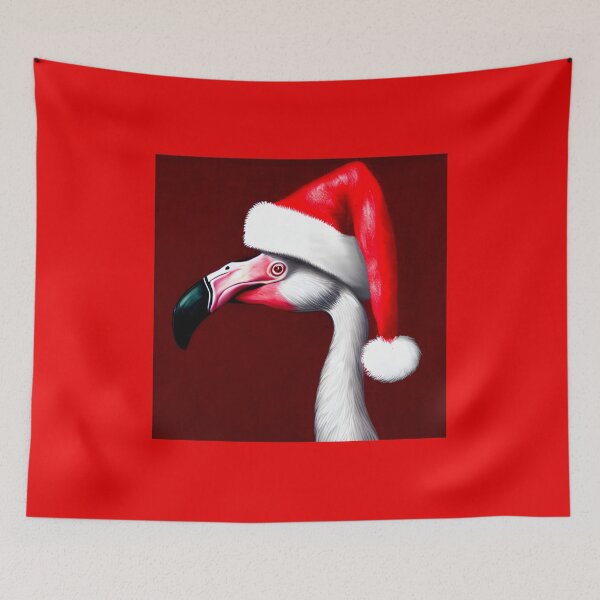 Item preview, Santa Flamingo designed and sold by NitaBond.