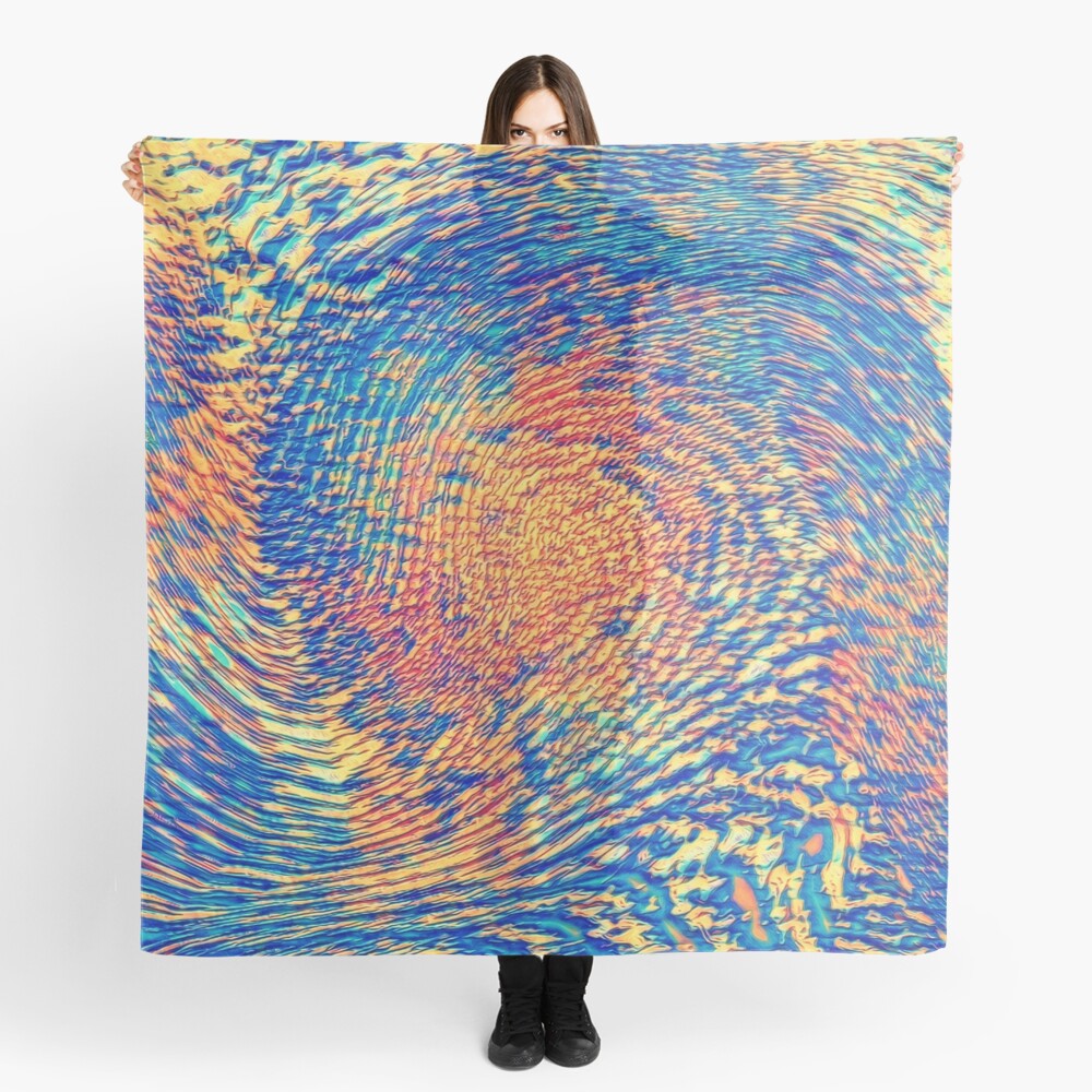 Abstract Wave Scarf