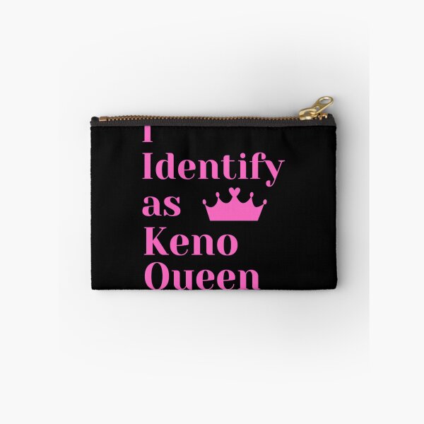 Item preview, Keno Casino Gambler I Identify As Keno Queen  designed and sold by locikaelisurm.