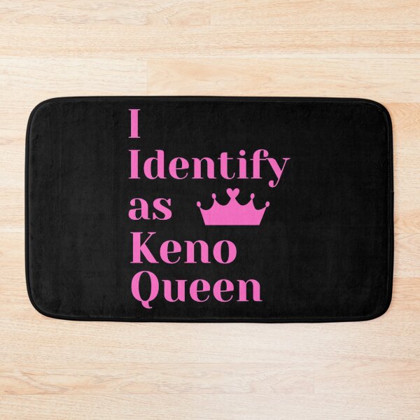 Item preview, Keno Casino Gambler I Identify As Keno Queen  designed and sold by locikaelisurm.