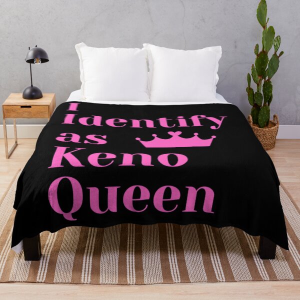 Item preview, Keno Casino Gambler I Identify As Keno Queen  designed and sold by locikaelisurm.