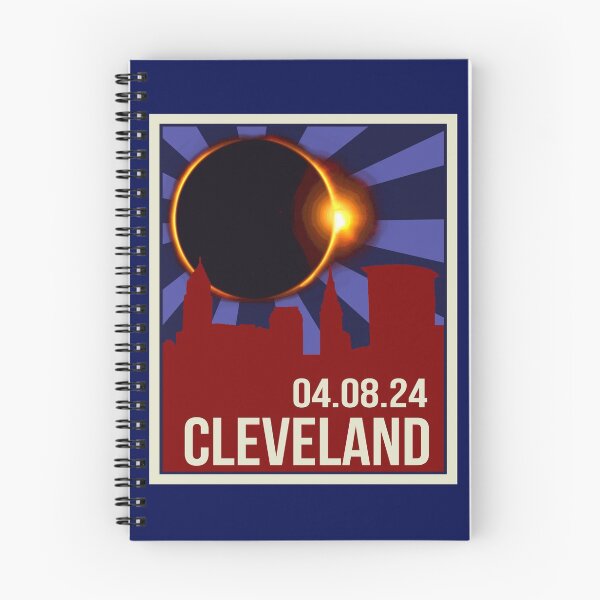 Item preview, Cleveland Total Solar Eclipse 04-08-24 designed and sold by Bethcentral Designs.