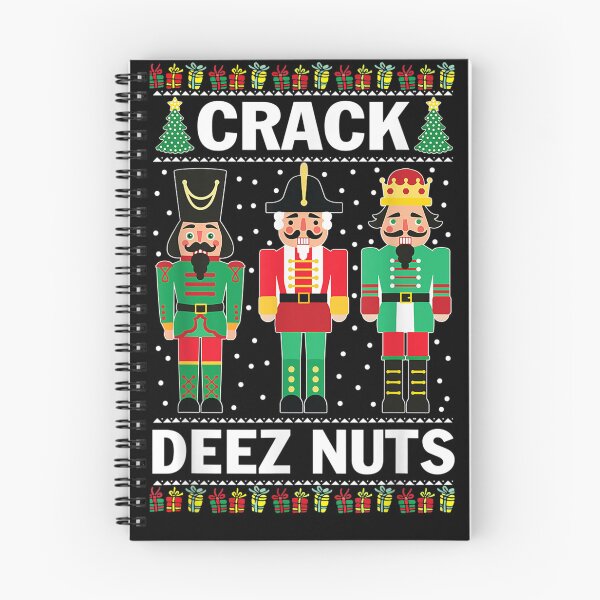 Item preview, Crack Deez Nuts - Camiseta navideña divertida designed and sold by BehringerIvo.