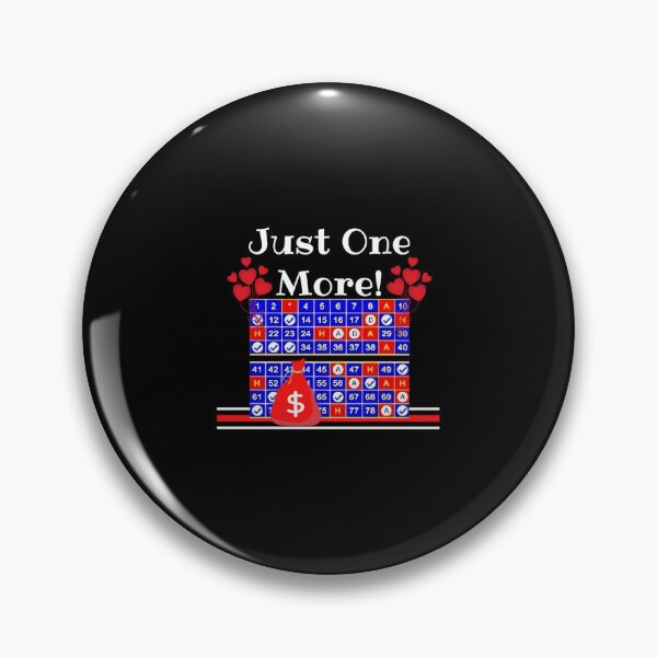 Item preview, Keno Casino Gambler Just One More Time  designed and sold by locikaelisurm.