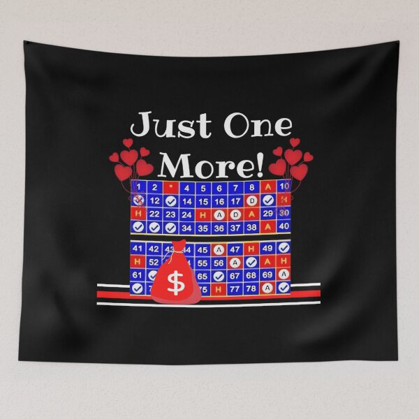 Item preview, Keno Casino Gambler Just One More Time  designed and sold by locikaelisurm.