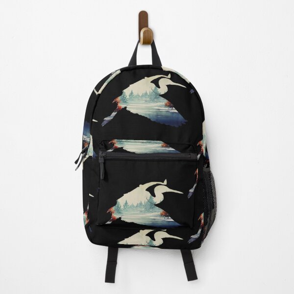 Item preview, Winter Waterway Heron designed and sold by damonasplace.