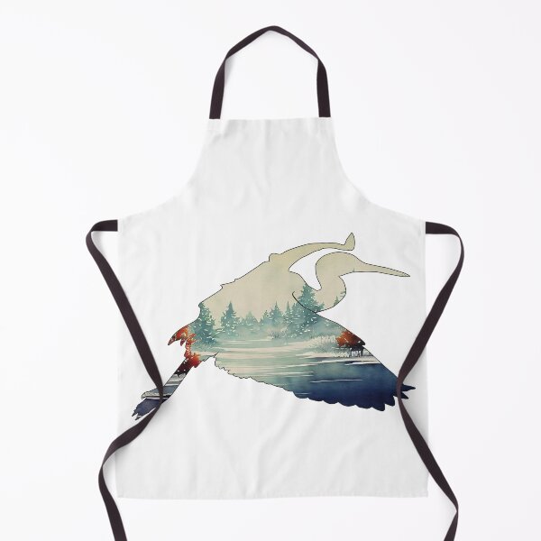 Item preview, Winter Waterway Heron designed and sold by damonasplace.