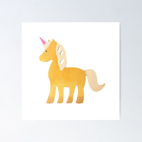 Artikelvorschau, Einhorn-Haflinger-Malerei entworfen und verkauft von theaadesigns.
