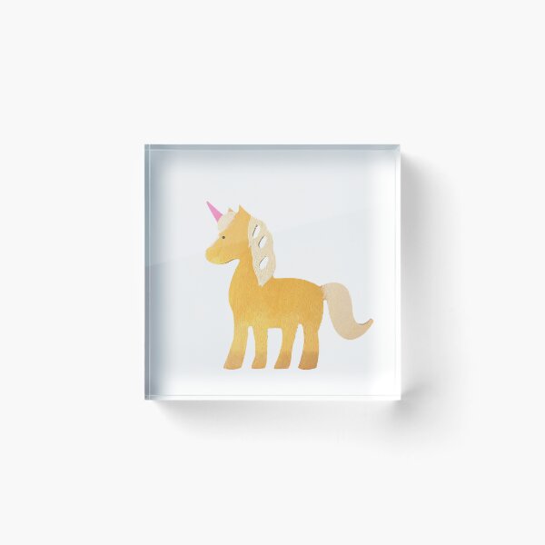 Item preview, Unicorn Haflinger Painting designed and sold by theaadesigns.