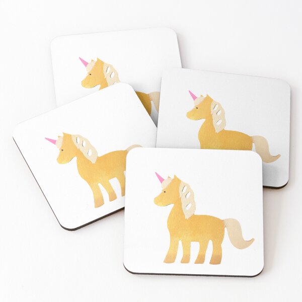 Item preview, Unicorn Haflinger Painting designed and sold by theaadesigns.