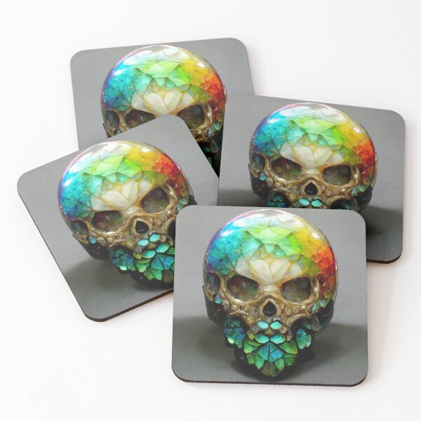 Item preview, Colorful Skull designed and sold by Daramacus.