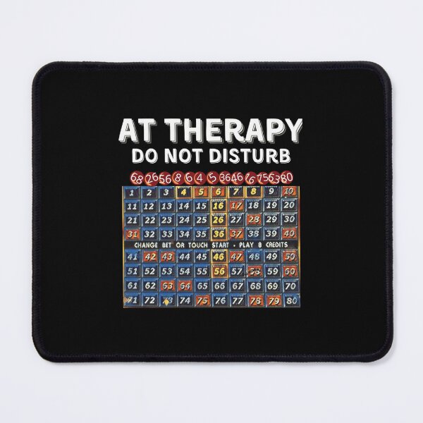 Item preview, Keno Casino Gambler Therapy Do Not Disturb  designed and sold by locikaelisurm.