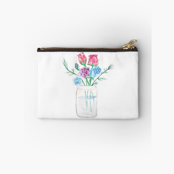 Item preview, Bi Pride - Watercolour Flowers designed and sold by jamessewellart.