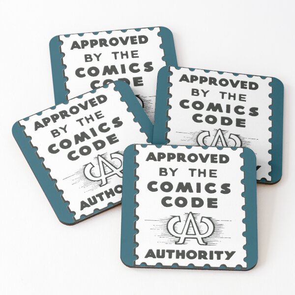 Item preview, Comics Code Authority Seal Superhero  designed and sold by HunterAbner99.