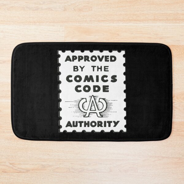 Item preview, Comics Code Authority Seal Superhero  designed and sold by HunterAbner99.